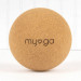 Массажный мяч d10см, пробка Myga Cork Massage Ball RY1347 75_75