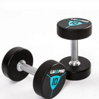 Гантели в уретане 48 кг Live Pro Premium Urethane Dumbbells LP8000-48