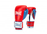 Перчатки тренировочные Everlast Powerlock PU 10 oz красн/син P00000729-10