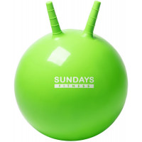 Фитбол с рожками Sundays Fitness IR97401A-45 зеленый