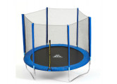 Батут DFC Trampoline Fitness 8ft наружн.сетка (244см) 8FT-TR-B синий