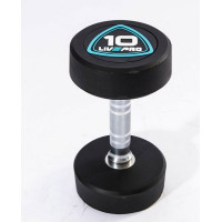 Гантели в уретане 8 кг Live Pro Studio Dumbbells LP8075-08