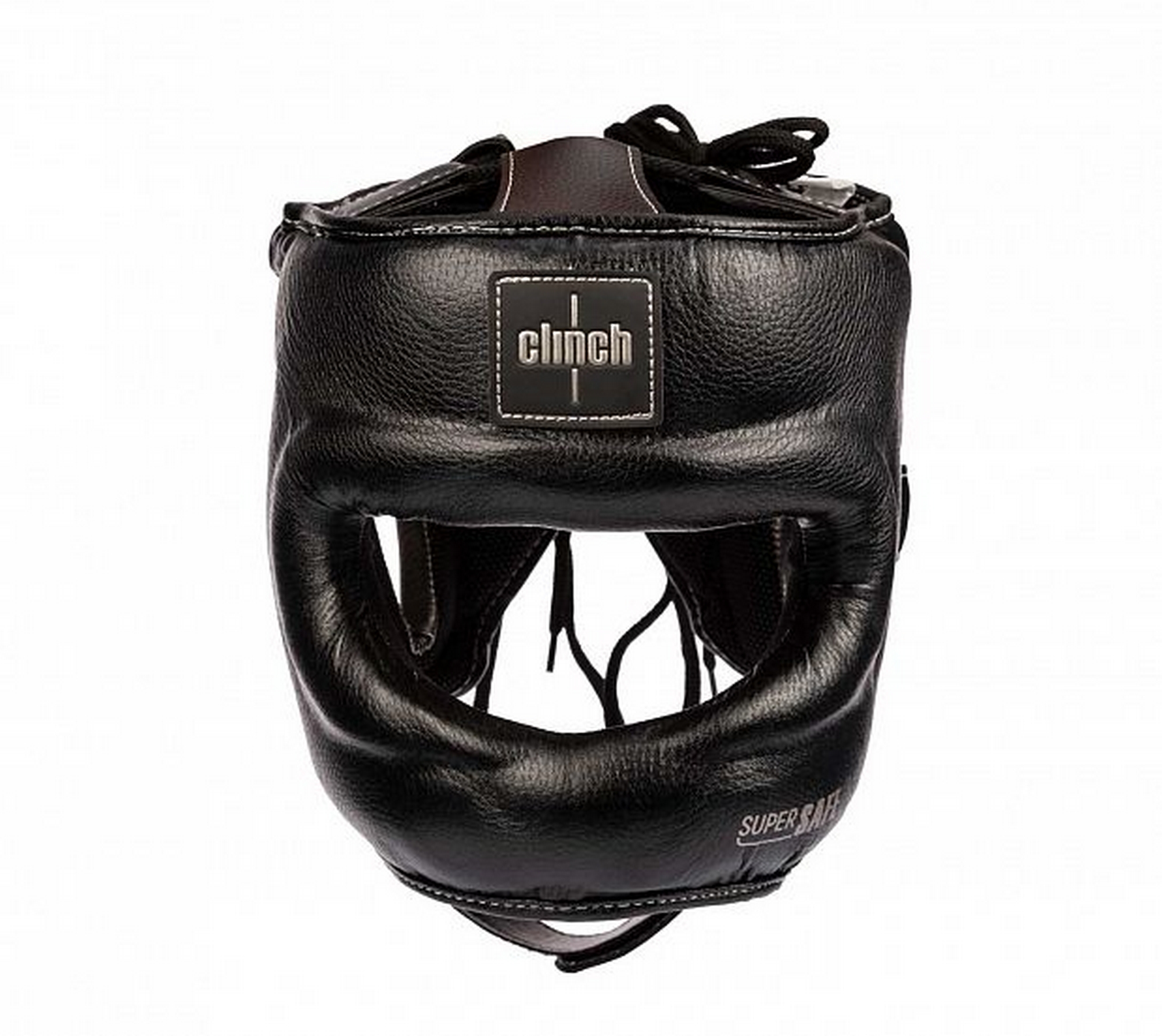 Шлем для единоборств с бампером Clinch Face Guard C149 черно-бронзовый 2000_1784