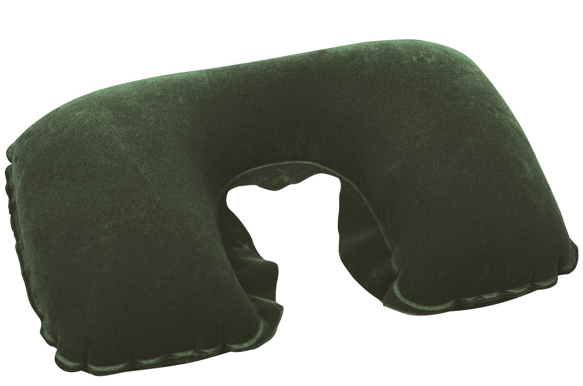 Надувная подушка под шею Bestway Flocked Travel Pillow 46х28 см 67006 1200_796