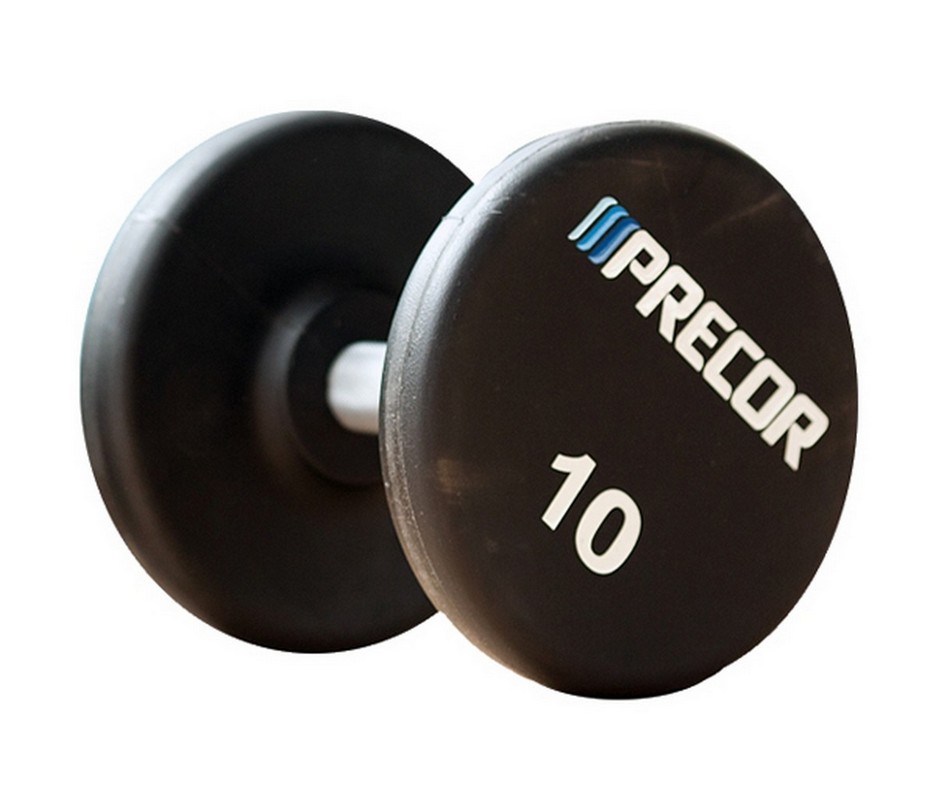 Гантели фиксированные в уретане 28 кг Precor FM\UPD-28KG 936_800