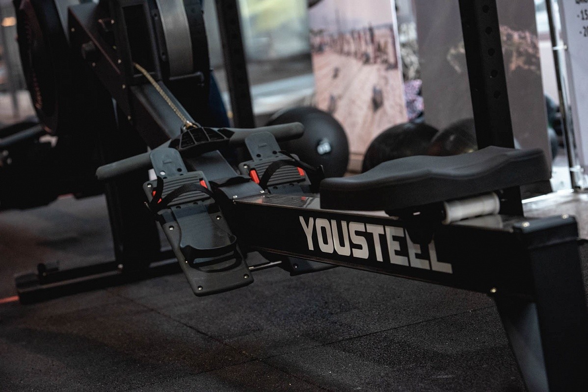 Гребной тренажер YouSteel Air Rower 1198_800