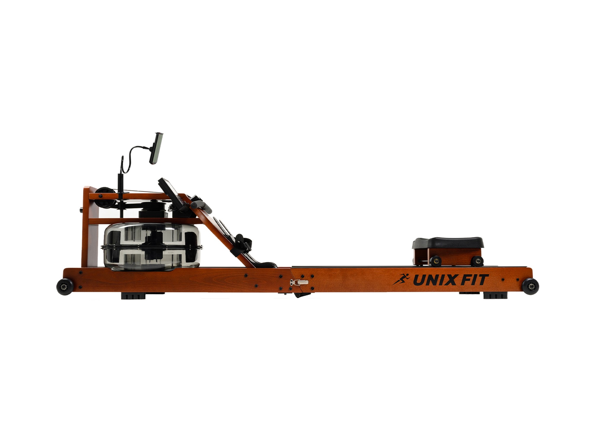 Гребной тренажер UnixFit Wood Rower Dark RM9000PDW 2000_1500