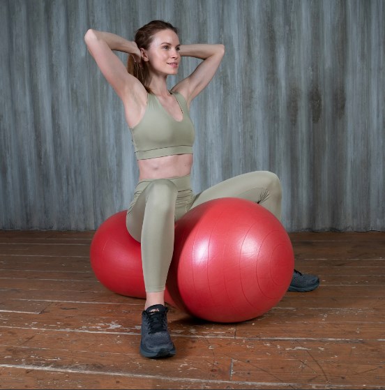 Мяч овальный PRCTZ PEANUT EXERCISE BALL, 50х100 см PF0015 552_559