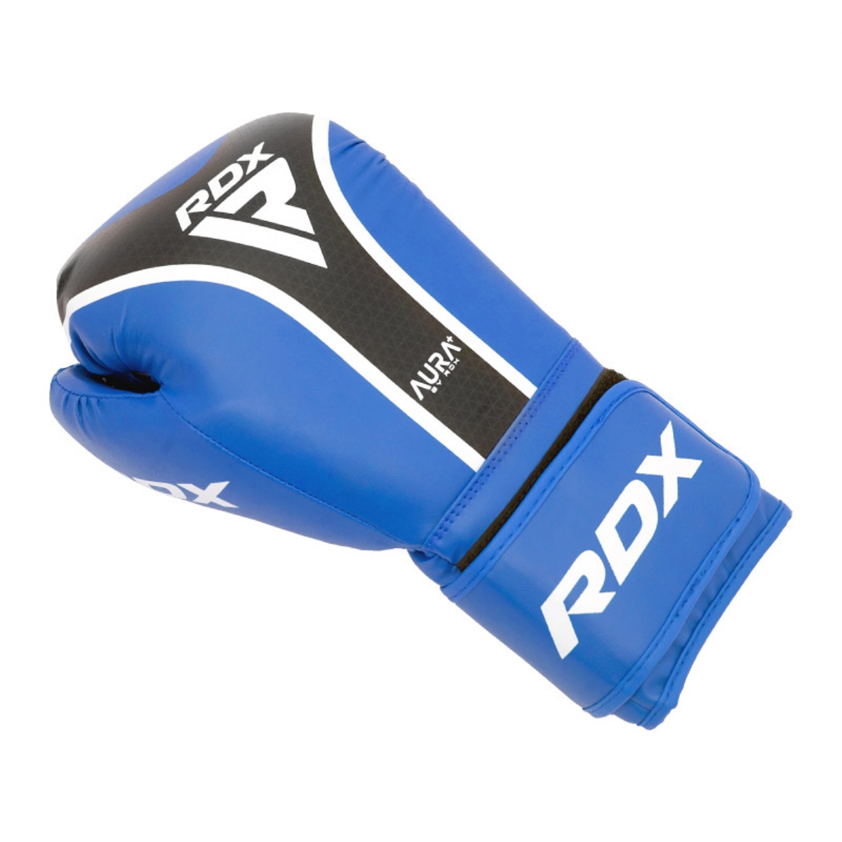 Перчатки RDX Aura Plus T-17 BGR-T17UB-10OZ+ синий\черный 1200_1200