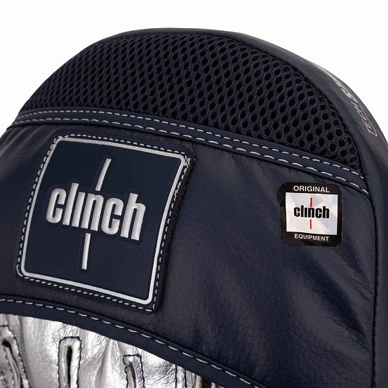 Лапы Clinch Shock Absorb Mitt темносине-серебристые C548 553_553