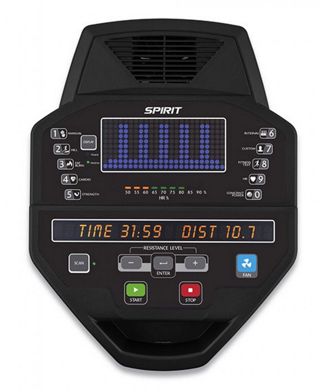 Эллиптический тренажер Spirit Fitness CE850 662_800