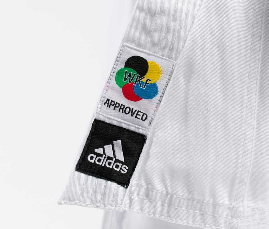 Кимоно для карате подростковое Adidas Club Climacool WKF белое 939_800