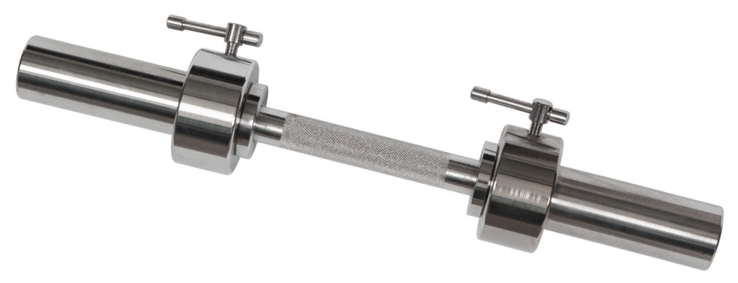 Гриф гантельный D50, L530 MB Barbell стопорный MB-BarM50-530L 1040_400